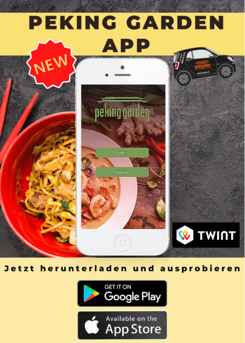 Die Peking Garden APP ist da!